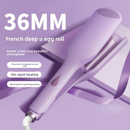 Egg roll curling iron