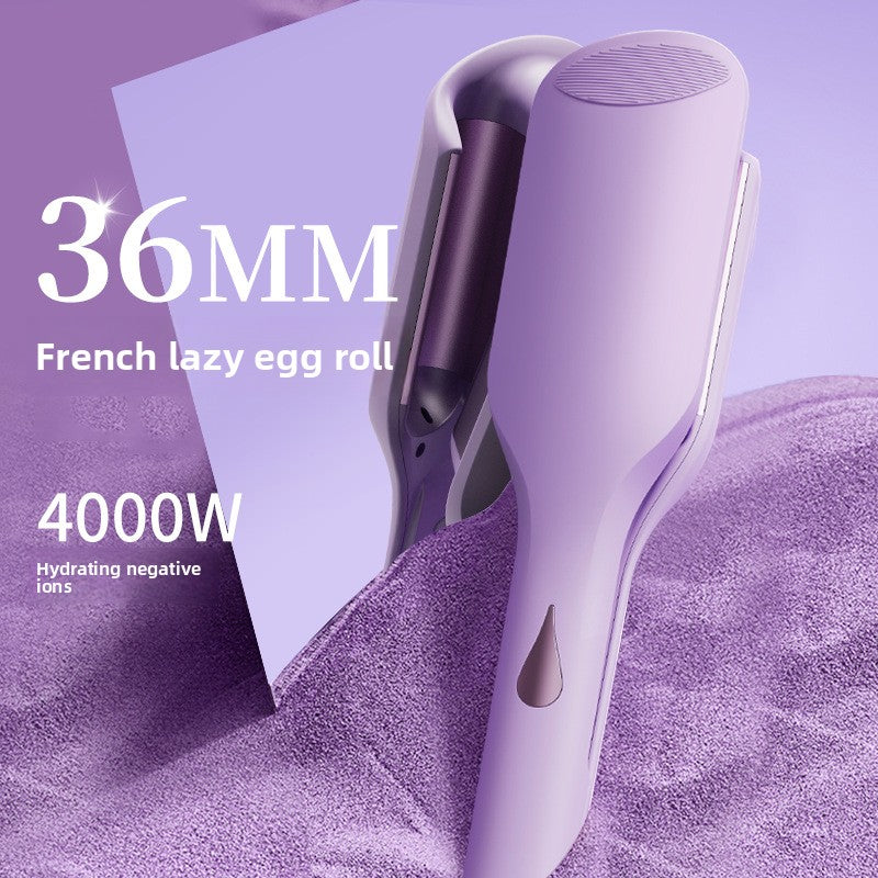 Egg roll curling iron