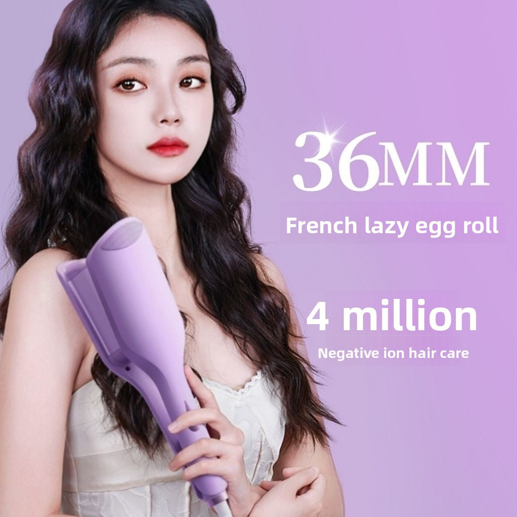 Egg roll curling iron