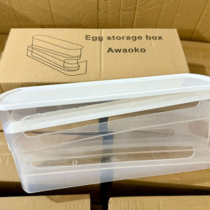 Egg storage box for refrigerator