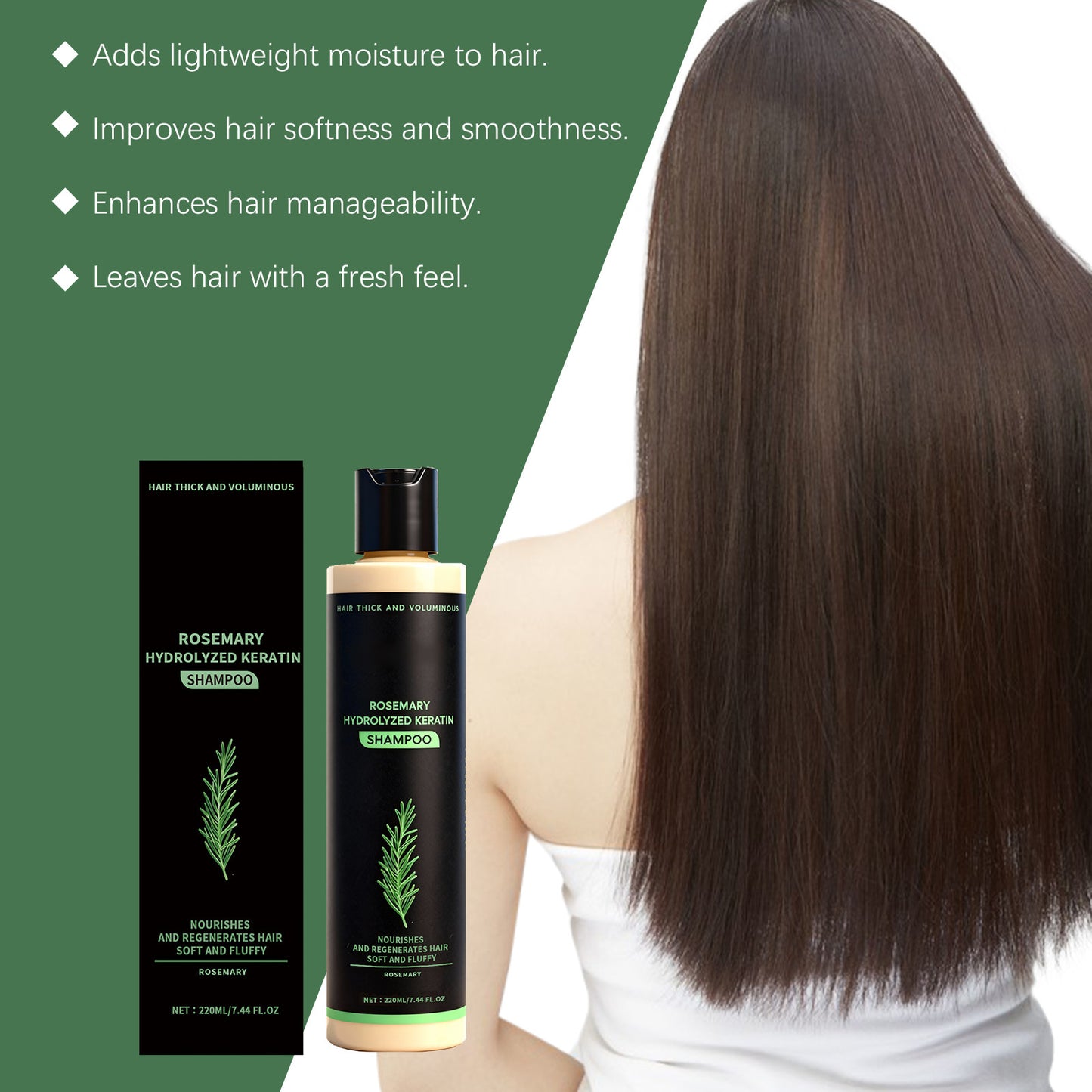 Egg White Pine Extract Shampoo