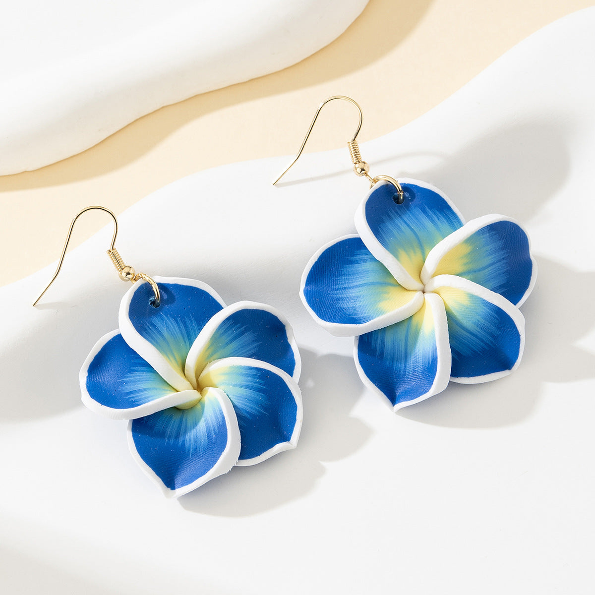 Eggplant flower ornaments