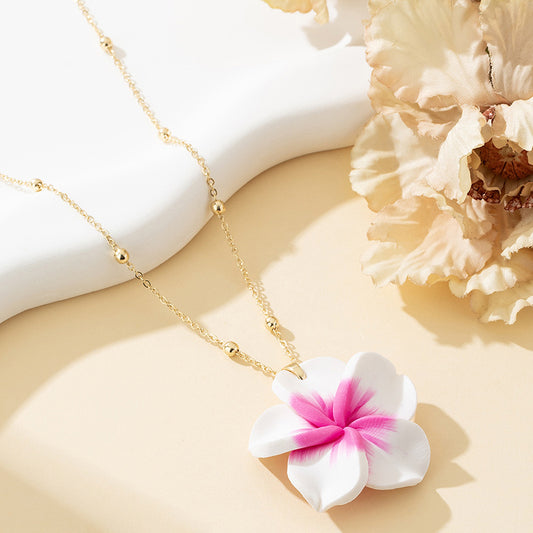 Eggplant flower ornaments