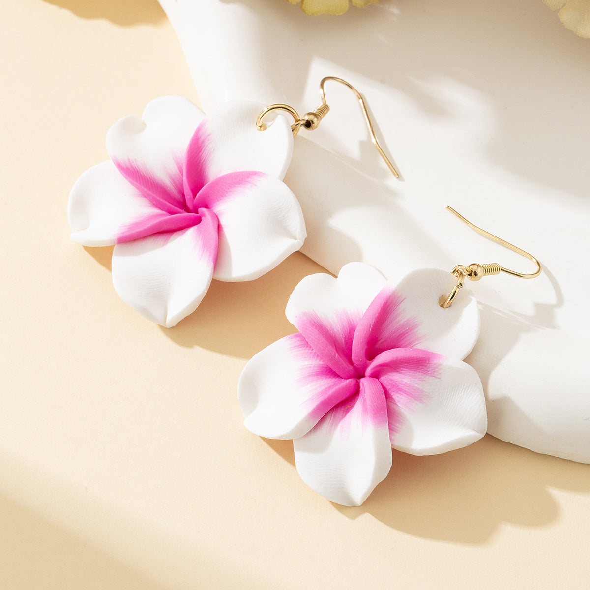 Eggplant flower ornaments