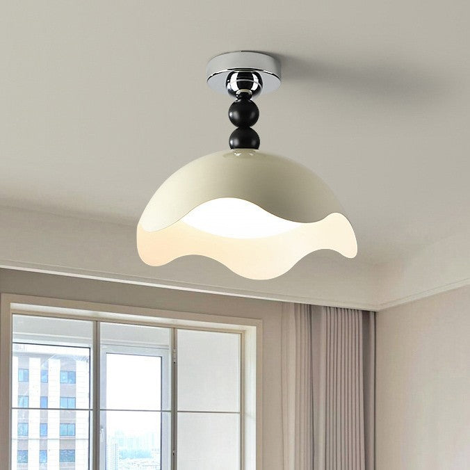 Eggshell ceiling lamp