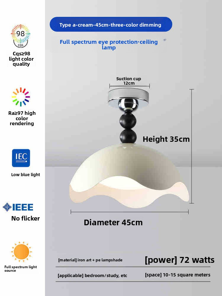 Eggshell ceiling lamp