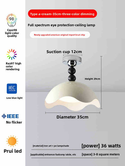 Eggshell ceiling lamp