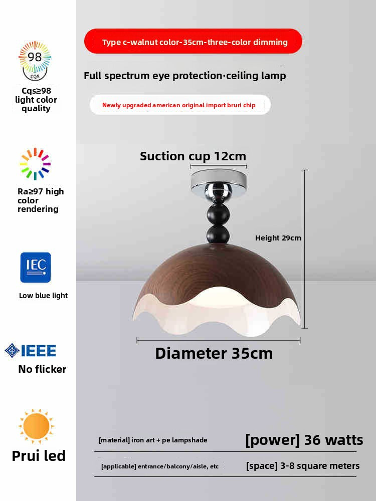 Eggshell ceiling lamp
