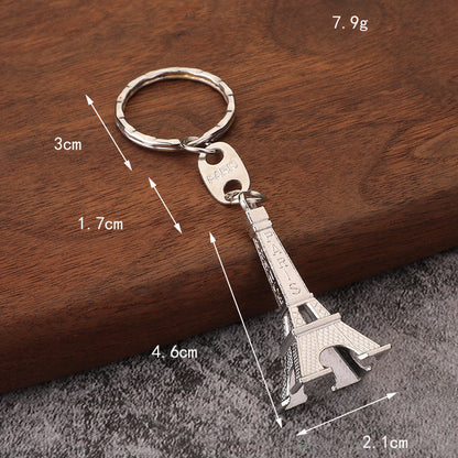 Eiffel Tower Alloy Keychain