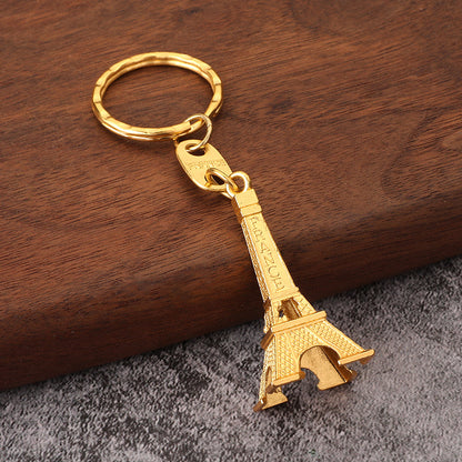 Eiffel Tower Alloy Keychain