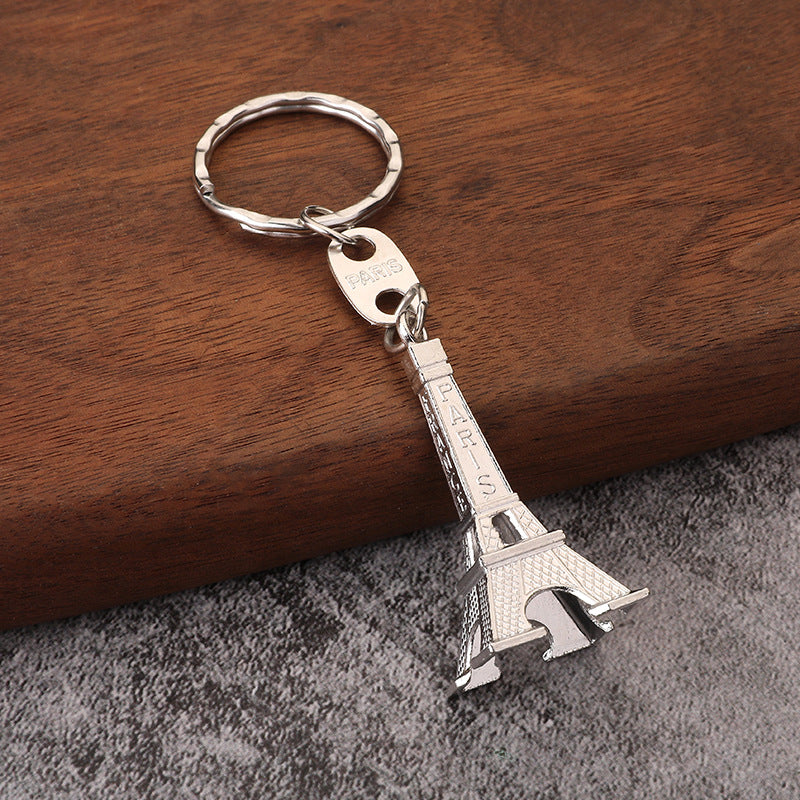 Eiffel Tower Alloy Keychain
