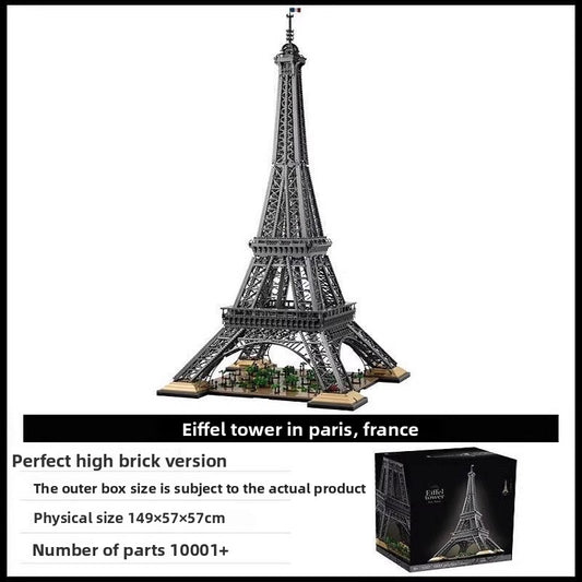 Eiffel Tower Building Blocks Model