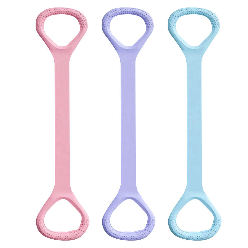Eight-character Tensioner Open Back Fitness Women's Stretch Belt Stretch Belt Exercise Equipment Home Open Shoulder Body Shaping Yoga Artifact