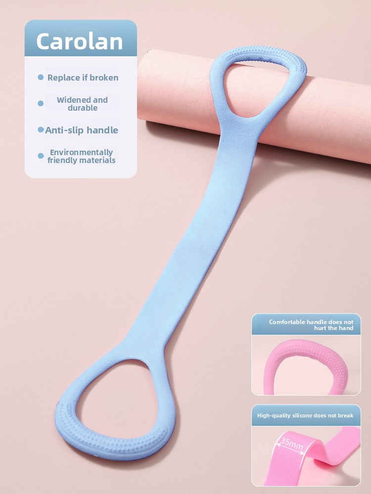 Eight-character Tensioner Open Back Fitness Women's Stretch Belt Stretch Belt Exercise Equipment Home Open Shoulder Body Shaping Yoga Artifact