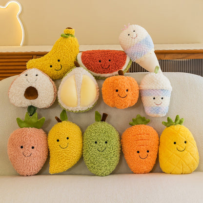 Eight-inch soft toy fruit figurine