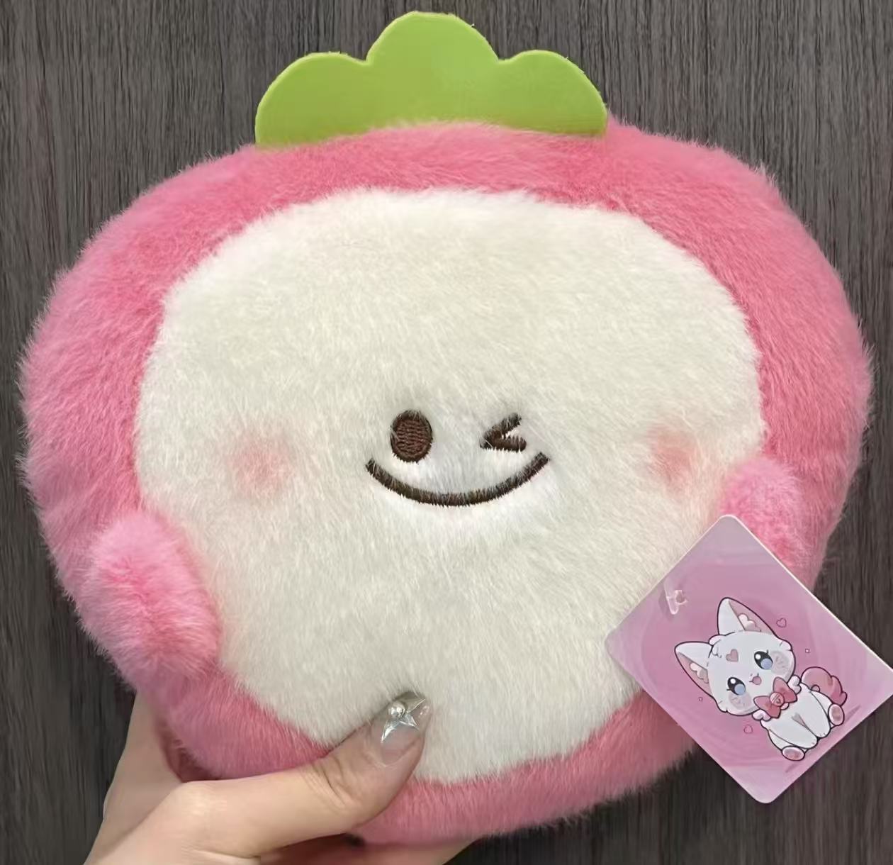 Eight-inch soft toy fruit figurine