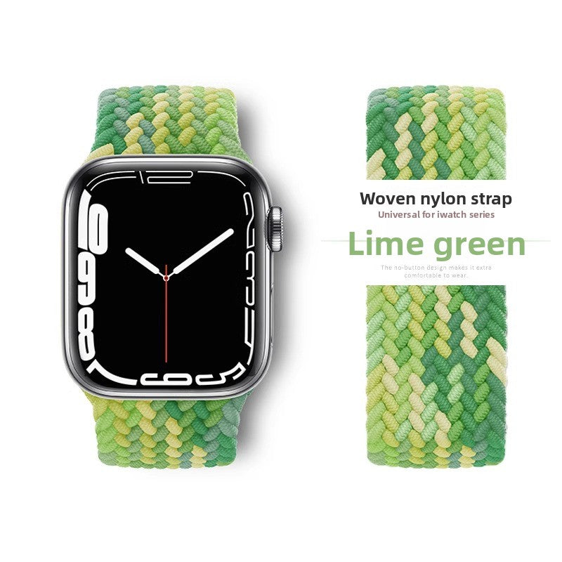 Elastic Braided Strap for Apple Watch Series