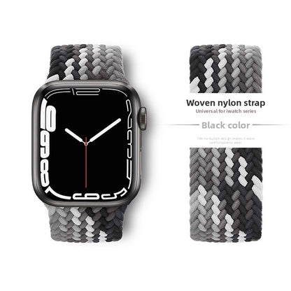 Elastic Braided Strap for Apple Watch Series