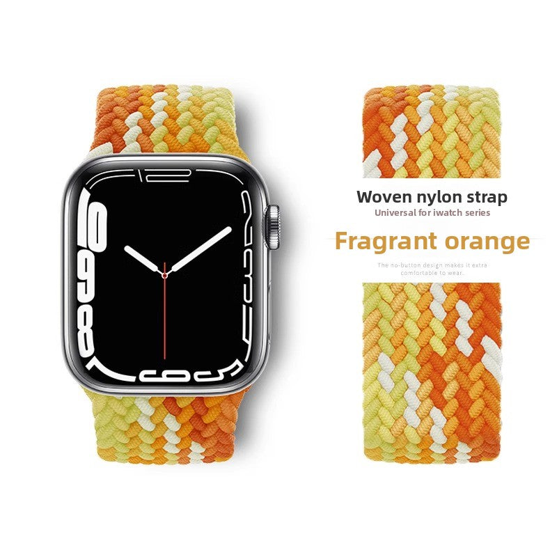 Elastic Braided Strap for Apple Watch Series