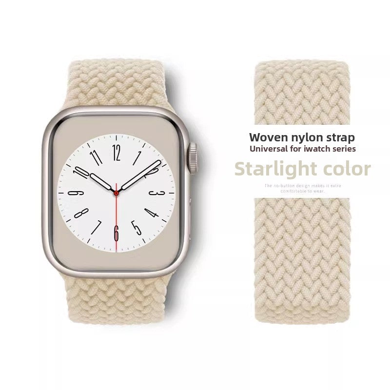 Elastic Braided Strap for Apple Watch Series