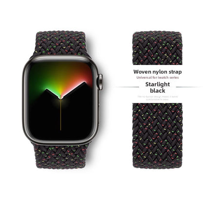 Elastic Braided Strap for Apple Watch Series