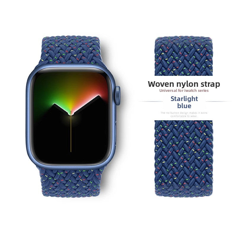 Elastic Braided Strap for Apple Watch Series