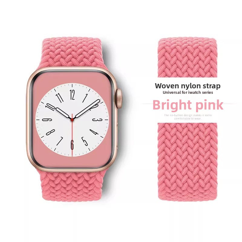 Elastic Braided Strap for Apple Watch Series