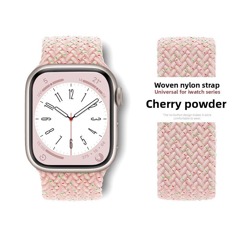 Elastic Braided Strap for Apple Watch Series