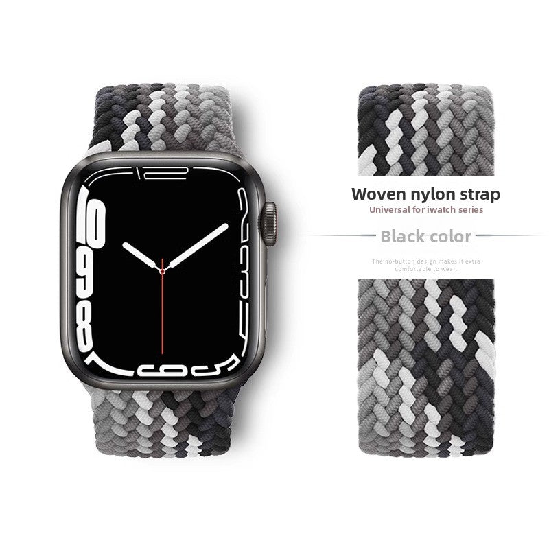 Elastic Braided Strap for Apple Watch Series