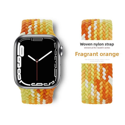 Elastic Braided Strap for Apple Watch Series