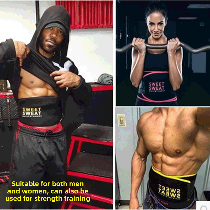 Elastic Breathable Neoprene Sports Sweat Belt