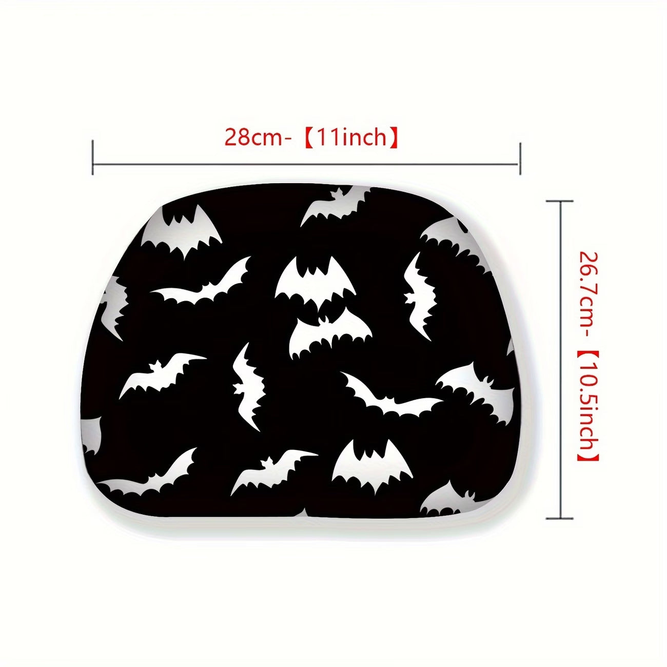 Elastic Car Print Headrest Covers