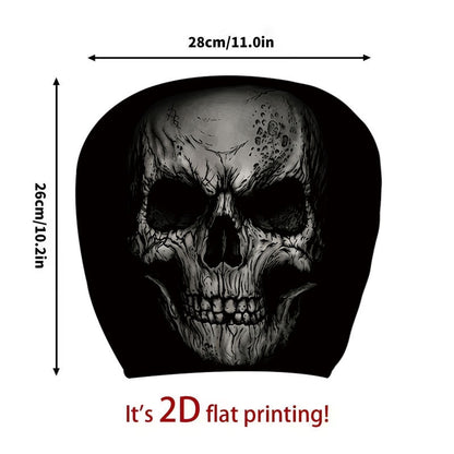 Elastic Car Print Headrest Covers