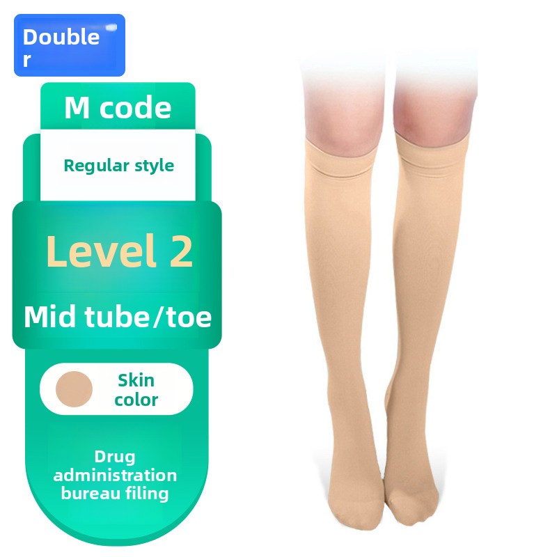 Elastic Compression Socks for Leg Support