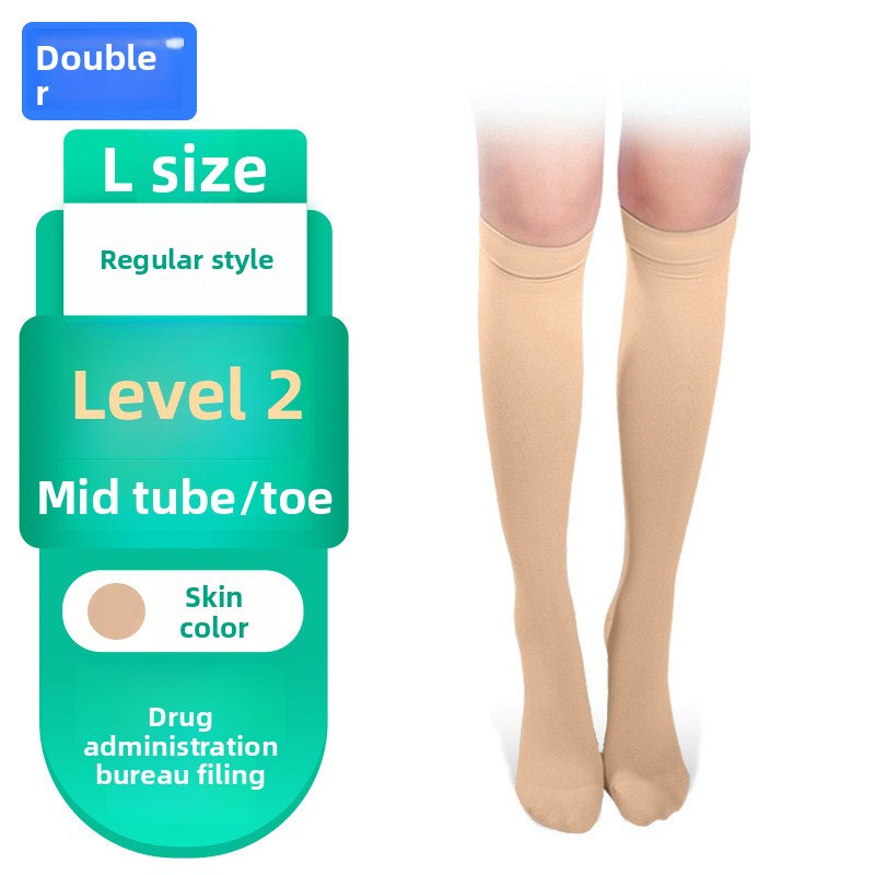 Elastic Compression Socks for Leg Support