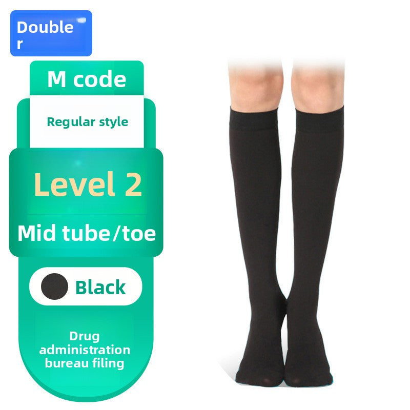 Elastic Compression Socks for Leg Support