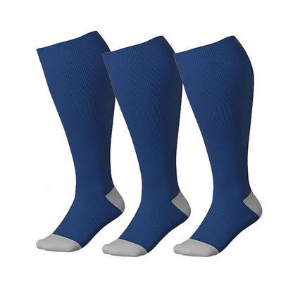Elastic Compression Socks for Sports and Fitness