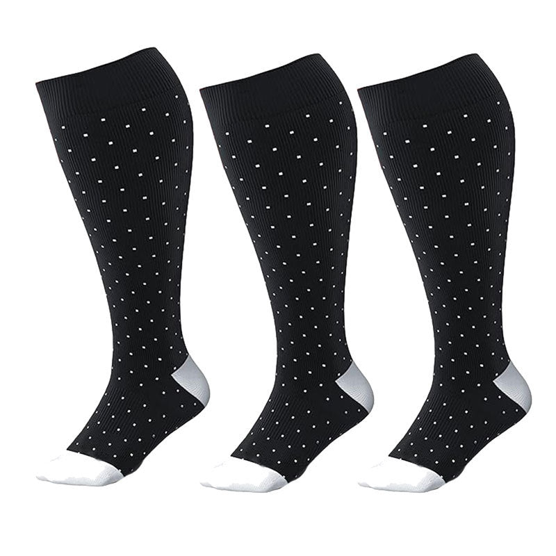 Elastic Compression Socks for Sports and Fitness