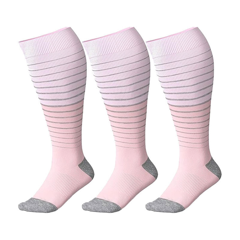 Elastic Compression Socks for Sports and Fitness