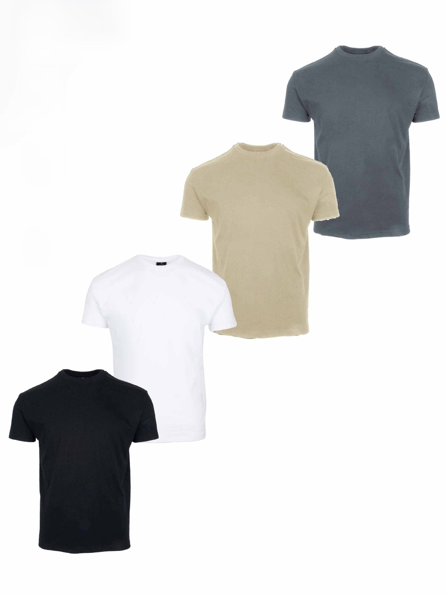 Elastic Cotton Fitness T-Shirt