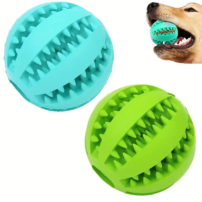Elastic Dental Chew Ball for Dogs