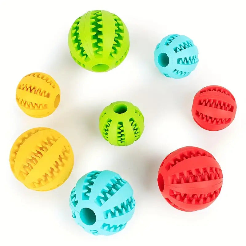 Elastic Dental Chew Ball for Dogs
