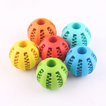 Elastic Dental Chew Ball for Dogs