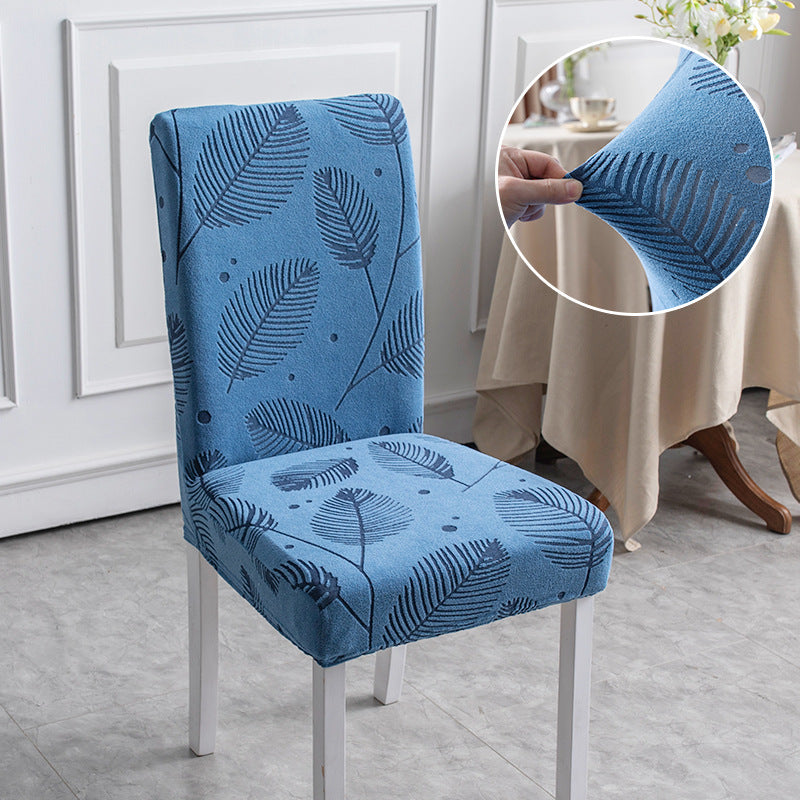 Elastic Dining Chair Cover Set with Backrest
