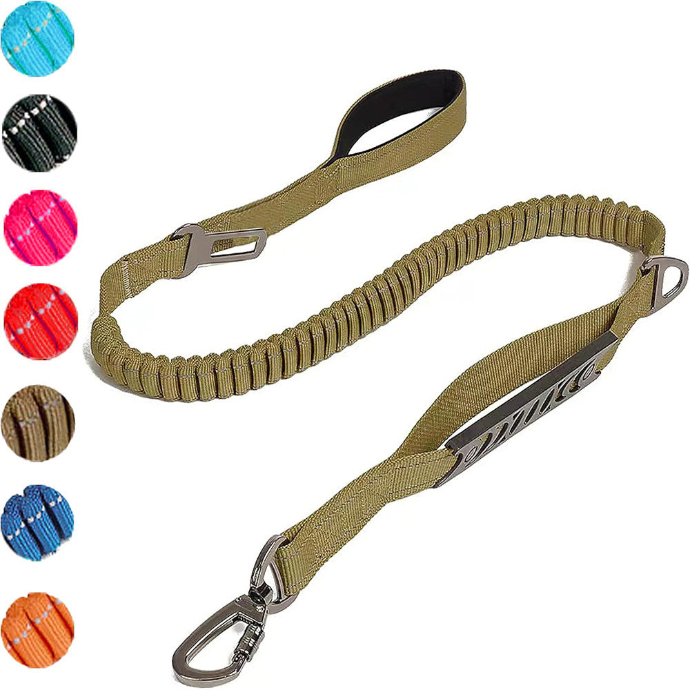 Elastic Dog Leash for Medium Large Pets