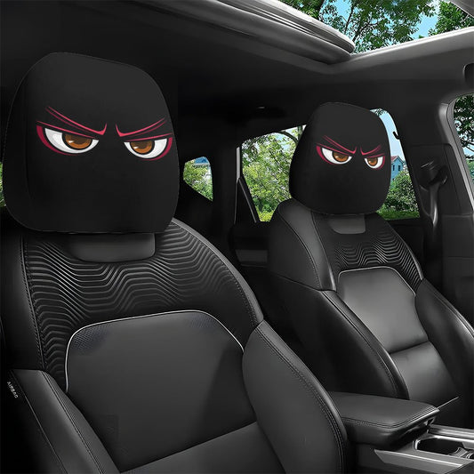 Elastic Double-Sided Car Headrest Cover
