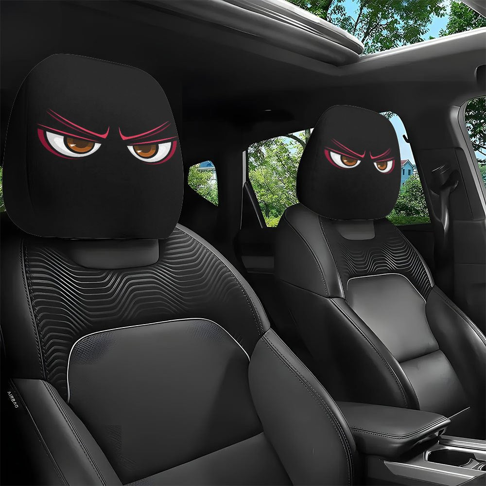 Elastic Double-Sided Car Headrest Cover