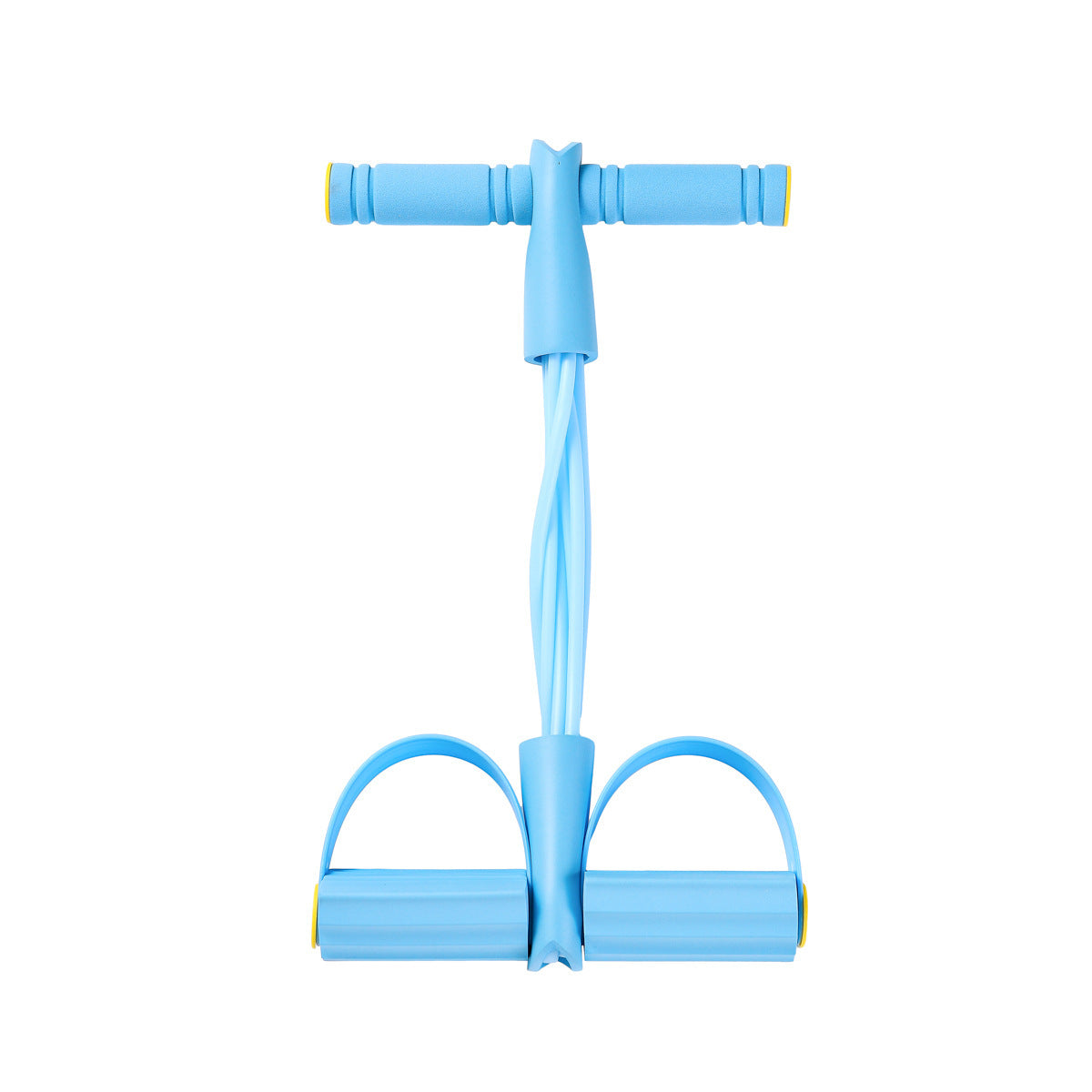 Elastic Exercise Tension Rope with Foot Pedals