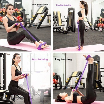 Elastic Fitness Resistance Band Set