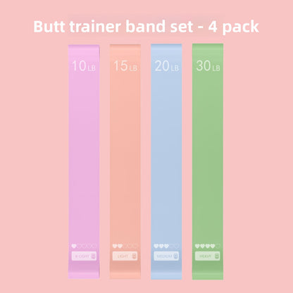 Elastic Fitness Resistance Bands for Home Training